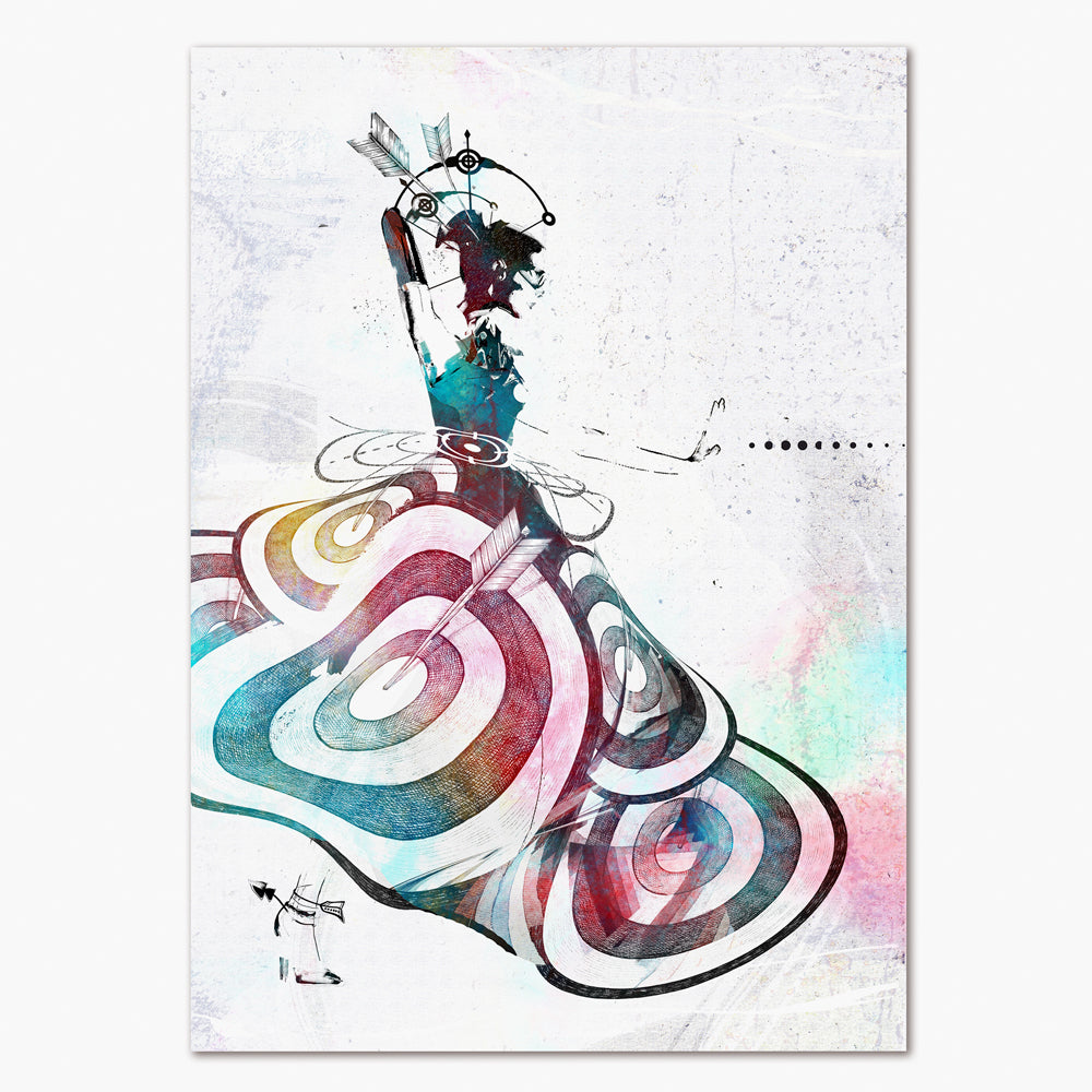 Girl with Arrows in her Hair