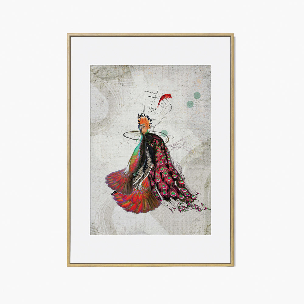 Girl in the Feather Dress