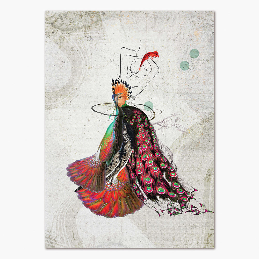 Girl in the Feather Dress